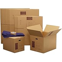 ボックスバンク ダンボール 段ボール 引っ越しセット 2～3人用 ●ダンボール箱（大10・中5）15枚、布団袋、クラフトテープ ZH18-0015-a2
