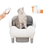Amazon | Gulcircle トイレ 自動 猫トイレ 大型: 自動清掃 バッテリー