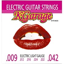 K•Garage　ストラトキャスタータイプ　エレキギター　弦は新品！ Amazon.co.jp: K-Garage エレクトリックギター弦 レギュラーゲージ