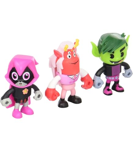 Amazon.co.jp: Teen Titans Go! Mini Figure, 6-Pack : おもちゃ