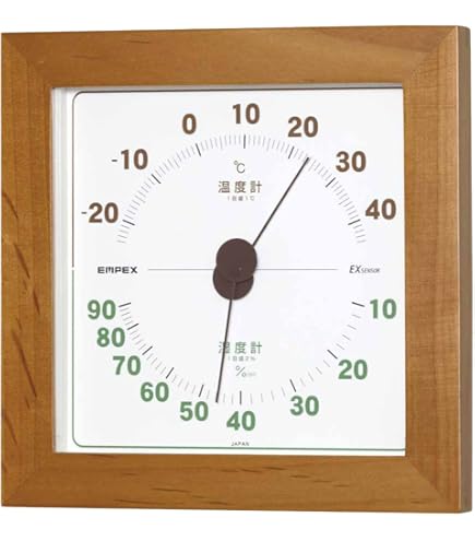 Amazon.co.jp: エンペックス気象計 温度湿度計 オックストン