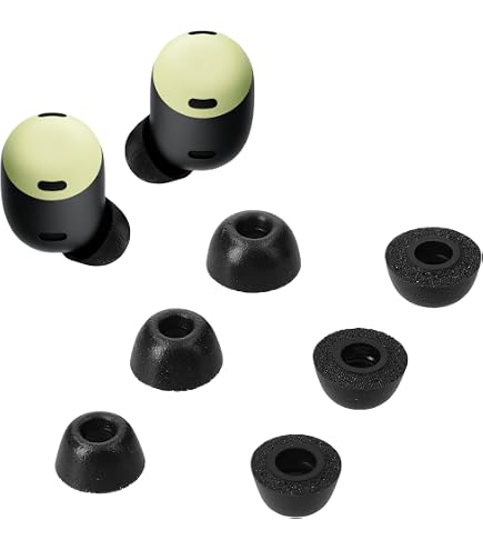 Amazon | Google Pixel Buds Pro用メモリーフォームイヤーチップ