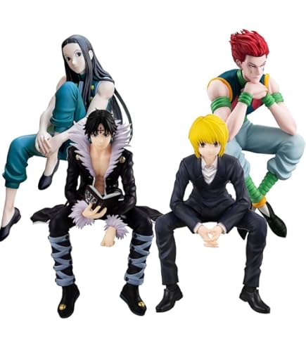 HUNTER×HUNTER クロロ　クラピカ　イルミ　ヒソカ　フィギュアセット HUNTER × HUNTER ヒソカ クロロ クラピカ イルミ コレクタブル HUNTER