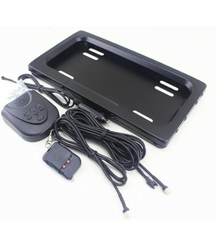 リモート フリップ式 格納ナンバープレートフレーム Amazon | wiedao リモートのナンバープレートホルダー、フリップ式の