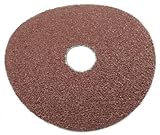 Forney 71738 4-1/2-Inch Aluminum Oxide Sanding Disc with 7/8-Inch Arbor, 36-Grit by Forney