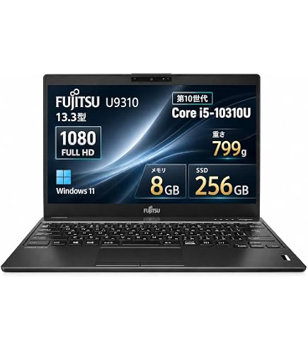 Amazon.co.jp: Fujitsu FMV LIFEBOOK UH-X/D2 13.3 inch Laptop [Core