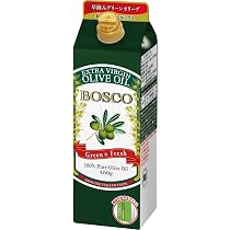 Amazon | 日清オイリオ BOSCOエキストラバージンオリーブオイル 450g