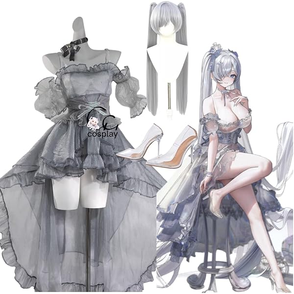 NIKKE シンデレラ　ドレス　コスプレ衣装　ウィッグ　勝利の女神　ニケ Amazon.co.jp: [DOKITOKI] シンデレラ コスプレ 衣装 ウィッグ