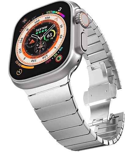 Kenken様オーダー　カービング Apple Watch バンド Ultra2 Amazon.co.jp: 高級金属バンド For Apple Watch Ultra/Ultra2 49mm