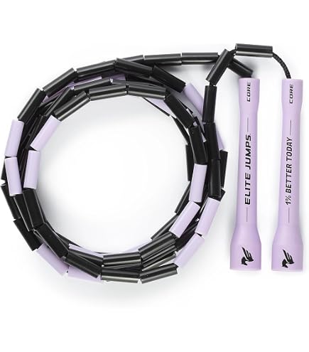 Amazon | EliteSRS ボクサー縄跳び 5mm PVC 滑り止めグリップ シルバー
