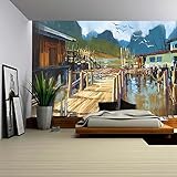 wall26 Wall Muralシリーズ 自己接着式壁紙 大型 66"x96" WMR-WP-X-C628-66x24x4