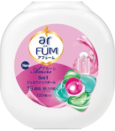 Amazon.co.jp: アフューム アモーレ ボール型洗濯洗剤 ジェルマジック