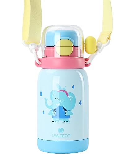 Amazon | しなこちゃん 水筒 450ml【真空二重構造・保冷保温対応