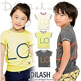 (ディラッシュ) DILASH初夏'16 「LOOK」編みリブ半袖Ｔシャツ 130 アイボリー