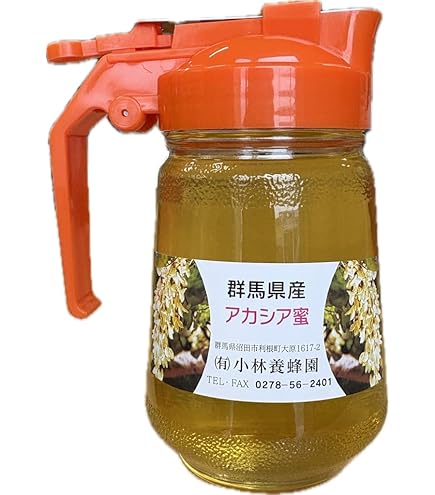 Amazon | 国産アカシアはちみつ 1200g 群馬県産 | 小林養蜂園