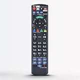 テレビリモコン N2QAYB001151 for Panasonic パナソニックリモコン ビエラリモコン VIERA テレビリモコン UN-19CF10-K UN-19F10-K UN-19CF8-K UN-19CF9-K UN-19F7-K UN-19F8-K UN-19F9-K UN-24F7-K UN-19F11-K対応 互換品