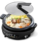タイガー　グリル鍋　たこ焼き、焼肉、鍋 タイガー（TIGER） WEB限定 グリルなべ 3枚プレート CQG-B30N 深なべ