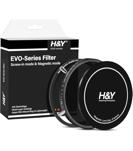 H&Y 100mm K-Series ドロップイン CPL/ND64フィルター Amazon | H&Y PLフィルター K-Series 100mm 角型フィルター