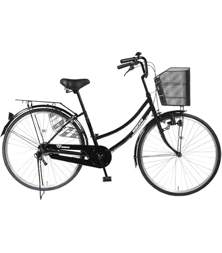 Amazon | AERO 防災サイクル 26型 シティサイクル シルバー ノンパンク 