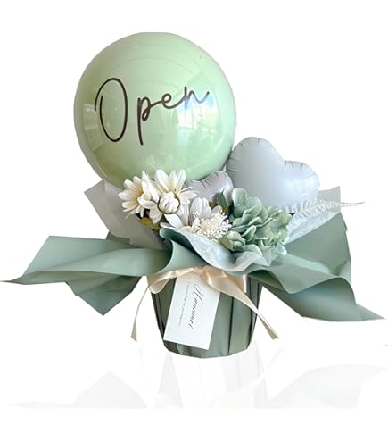 開店祝い　welcomeバルーン♡ Amazon | 開店祝い フラワースマイル バルーンギフト 【エムズバルーン