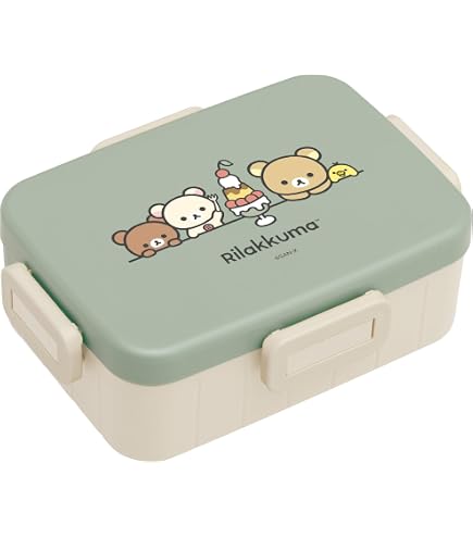 Amazon.co.jp: サンエックス リラックマ 2点ロックはし付2段ランチ