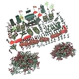 Dovewill 約290点セット　ソリダーズフィギュア　プレイセット　プラスチック製　兵士　軍隊　陸軍　砂シーンモデル