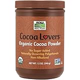 海外直送品Now Foods Cocoa Powder Organic Organic, 12 oz