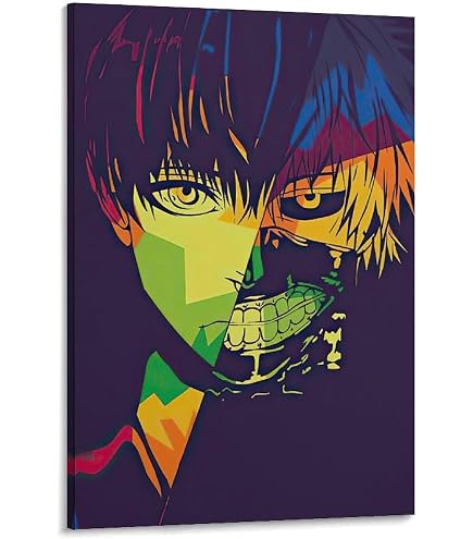 Amazon.co.jp: 東京喰種トーキョーグールの金木研 24x36 ポスター