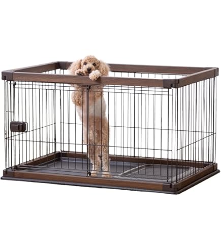 Amazon.co.jp: アイリスオーヤマ 犬 サークル ウッディサークル ロー Amazon.co.jp: アイリスオーヤマ 犬 サークル ウッディサークル ロー