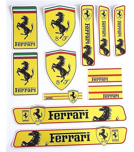 Amazon.co.jp: フェラーリ Ferrari 純正エンブレム 3ピンタイプ