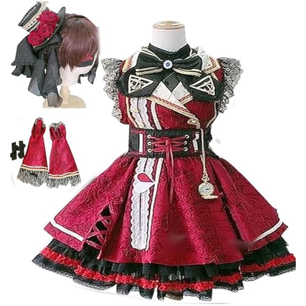 Hololive JP 宝鐘マリン lolita コスプレ 衣装 高品質 Hololive JP 宝鐘マリン lolita コスプレ 衣装 高品質