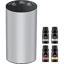 アロマデュユーザー 芳香器 アロマディフューザー 水入らず ウォータレス USB Type-C充電 芳香器