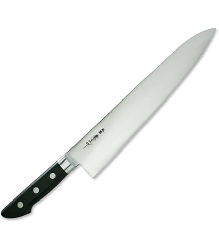 Amazon｜正広(マサヒロ) (日本鋼・ツバ付)牛刀 27cm｜牛刀包丁