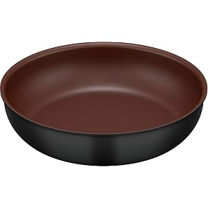 サーモス 取っ手のとれるフライパン ブラック 26cm IH対応 KFA-026 BK