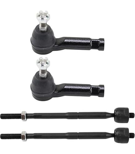 cciyu 1PC Front Inner Tie Rod End Compatible fit for 2003-2007 For