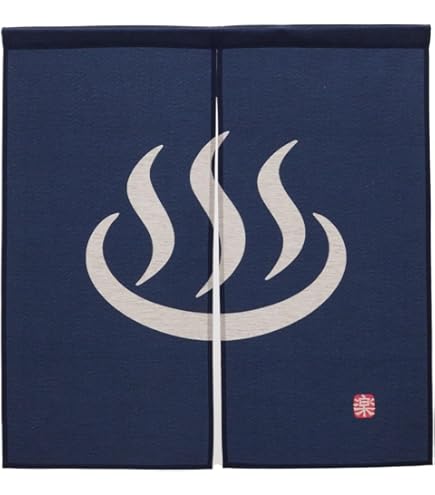 Amazon.co.jp: 牛乳石鹸 銭湯のれん 暖簾 男湯 女湯2つセットペア お