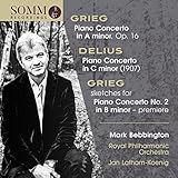 Piano Concertos By Grieg & Delius