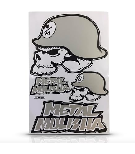Amazon.co.jp: ノーブランド品 汎用 Metal Mulisha メタルマリーシャ