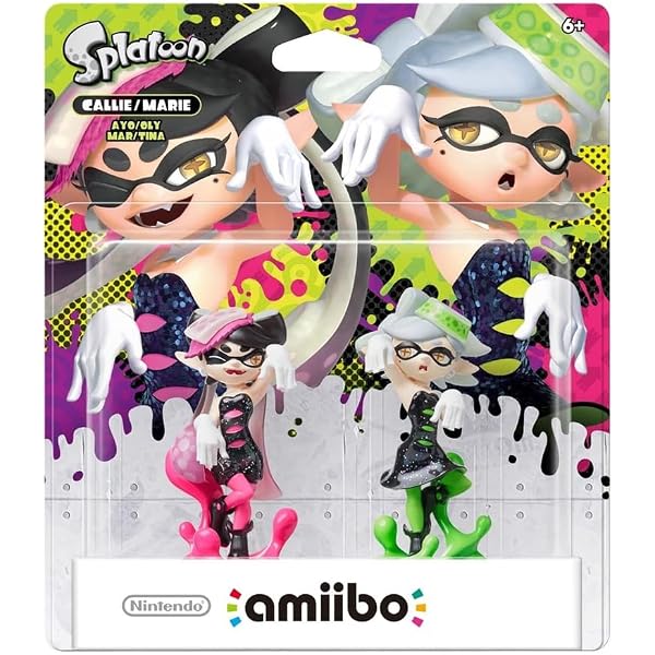 Amazon.co.jp: amiibo シオカラーズセット[アオリ【オルタナ】/ホタル