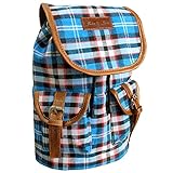 ベビーリュック 兼 キッズリュック オシャレ チェック (⑥タータンチェック ブルー) リュックサック かわいい 柄 の 軽量 リュック バックパック バッグ 8L 男の子 女の子 子供 ジュニア 通