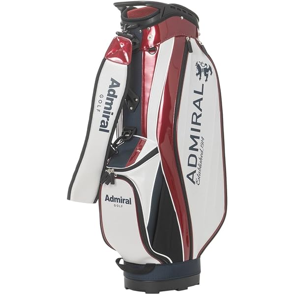Admiral ADMG1BC8 キャディバッグ ホワイト ゴルフバック Admiral ADMG1BC8 キャディバッグ ホワイト ゴルフバック 楽天