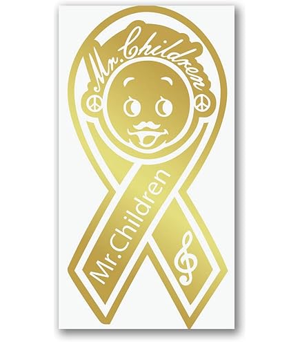 Amazon.co.jp: 絵柄だけ残る ステッカー S 「ミスチル」 黒 025B : 車