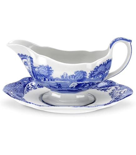 Amazon | Spode Blue Italian Covered Butter Dish by Spode | Spode