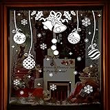 NDAYE　雪　鐘の壁のステッカーのリビングルームの寝室の店のガラスの窓装飾的な壁のステッカー