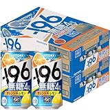 【無糖】 -196 無糖 オレンジ&レモン 350ml 48本 [ サントリー チューハイ イチキューロク ]