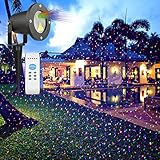 LED イルミネーション 暗い夜を明るく彩る 室外室内兼用 LED 投影 ライト 飾りライト リモコン付き 星空プロジェクター 多色変更可能　防水仕様 移動可能 クリスマス＆ハロウイン＆パーティー＆イ