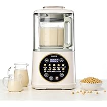 Amazon | BADUS 加熱式ミキサー 豆乳メーカー 豆浆机 1.1L大容量 加熱