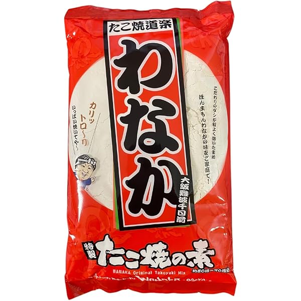 Amazon.co.jp: わなか たこ焼きの素 400g 万能ソース 300ml