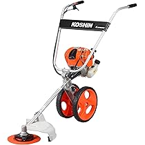 KOSHIN手押し式草刈り機 、安全軽量 Amazon | 工進(KOSHIN) 手押し式 エンジン 草刈機 刈払機 EBC-35C 4