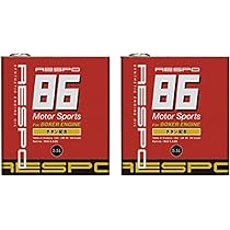 Amazon | 2缶セット RESPO エンジンオイル 86 REO-5.5L86 5W-40 SN 